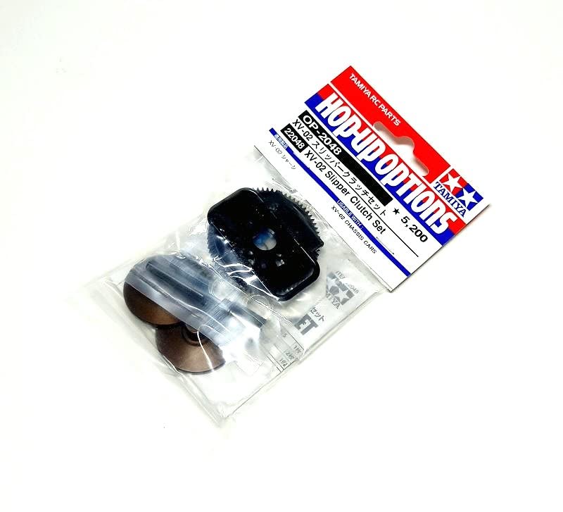 XV-02 Slipper Clutch Set Tamiya 22048 evita roturas de piñones en circuitos de tierra