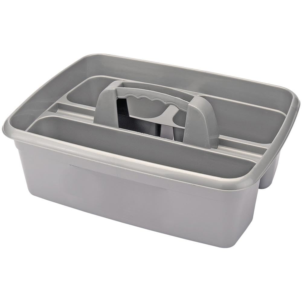 Draper 24776 Cleaning Compartment Caddy/Tote Tray, 40Cmx 30Cmx 13Cm, Grey