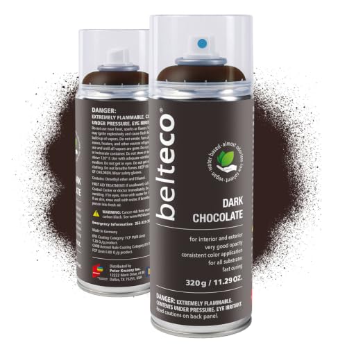 Image of Dark Chocolate Spray Paint | Water-based Brown Spray Paint