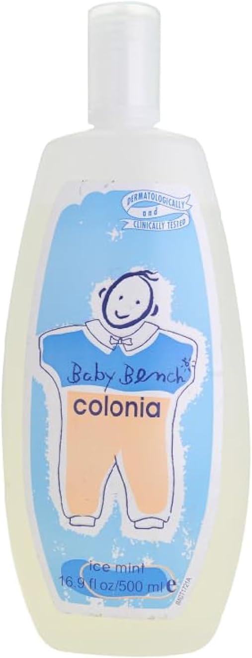 Baby Cologne Scent Ice Mint- Crisp Scent of Mint with a Touch of Sweetness- Gently Scented Cologne For Babies- Long Lasting Fragrance- Dermatologically & Clinically Tested- 500 ml