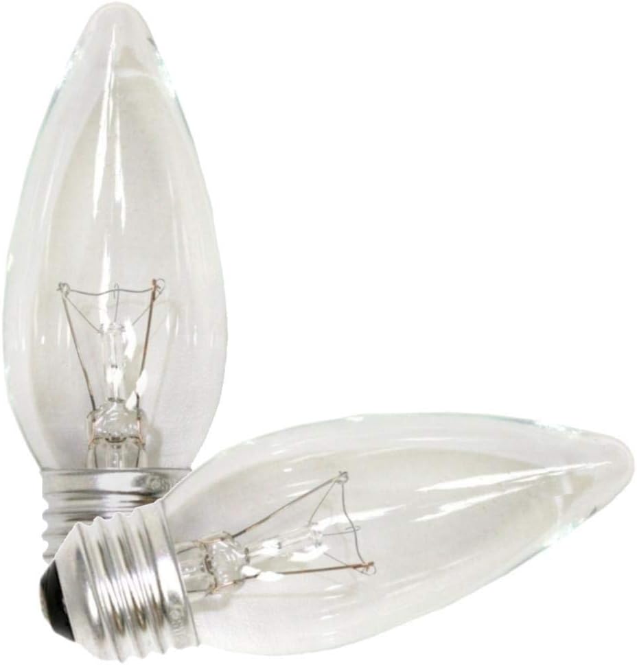 SYLVANIA 13369-40B13/DL/FAN/BL/2PK B13 Decor Torpedo Light Bulb ...