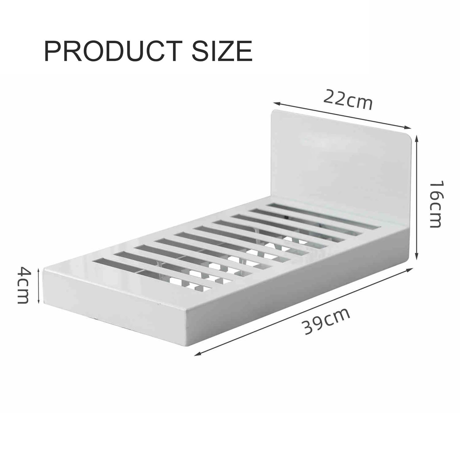 HXFAAFXH Metal Ceramic Tile Display Rack,Plate Display Tile Sample Storage Rack,Desktop Floor Tile Display Rack,Panel Display Rack, with 10Card Slots(White)