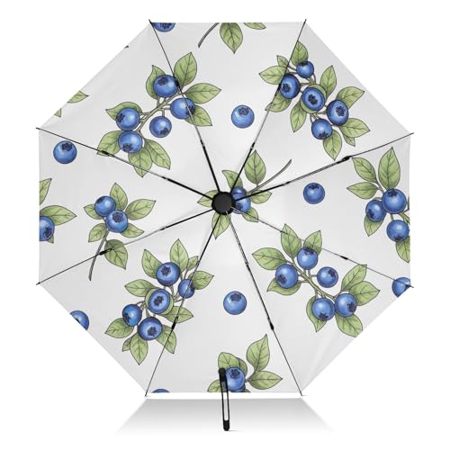 Parapluie pliable mignon blanc GAIREG ouverture automatique parapluie de voyage