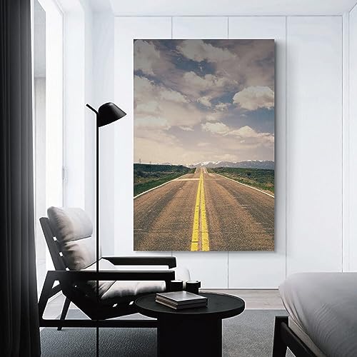 Tableau mural horizons impression sur toile moderne format 50x75 cm - 3