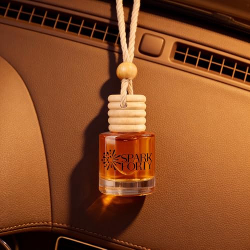 Image of Cinnamon Car Air Freshener Hanging | Car Perfume, 8 ml