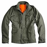 Das M-65 Heritage Field Jacket ist eine originale Alpha Industries Jacke aus starkem Nyco Satin