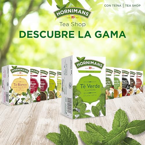 Miniatura 6 de Hornimans Té Verde A La Menta Ingredientes 100 Naturales 20 Bolsitas Con Teína