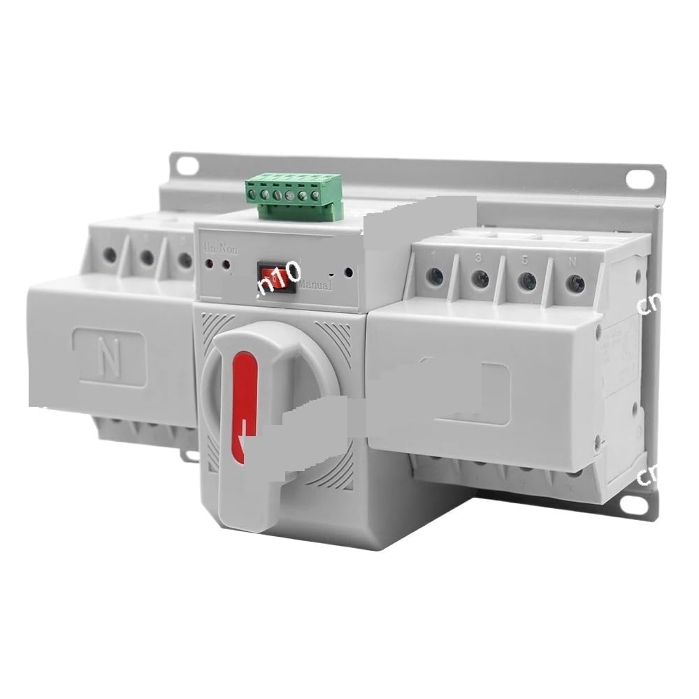ZXAOMMBEA Automatic Transfer Switch Generator Controller Single Phase 2 2p 63a Ac Dual Power Changeover ATS