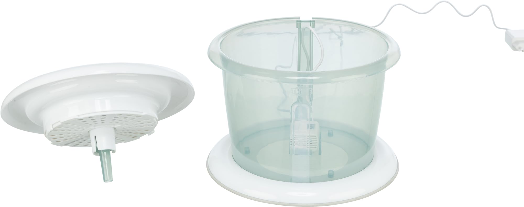 TRIXIE Ersatzfilter 24465 für Trinkbrunnen 24464 - Aktivkohle & Polyestervlies - verbessert Wasserqualität - 2 Stück (Packung mit 5)