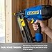 Estwing Pneumatic 21 Degree Framing Nailer, 2”–3-1/2” Framing Nails, Lightweight Magnesium Nail Gun with Depth Adjustment, Dual Trigger & Swivel Fitting, Includes Belt Hook & Carry Bag, EFR2190