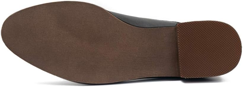 ONEENO Women's Brogue Soft Leather Oxford