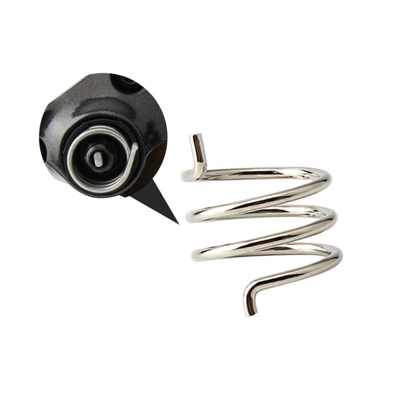 Disc Brake Spring for Mountain and Road Bicycles 2-Piece Steel Braking Return Spring Set Elastic Force Clip Compatible Bike Models