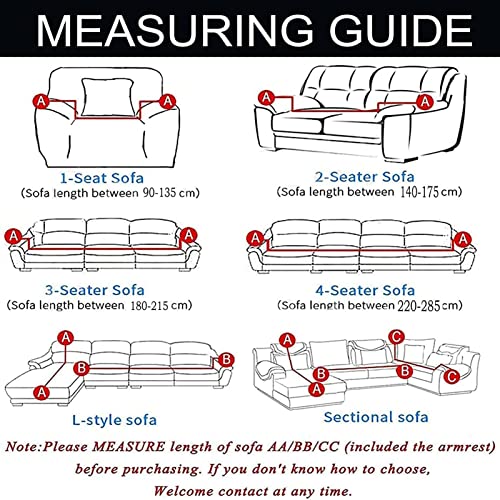 Chunxinmake Thick Couch Covers For 1 2 3 4 Seater, Sectional Sofa L Shape Stretch Slipcover Living Room Dogs Pets, Washable Durable Furniture Protector (Light Gray, L-Shape:3 Seater+3 Seater) #TOP4