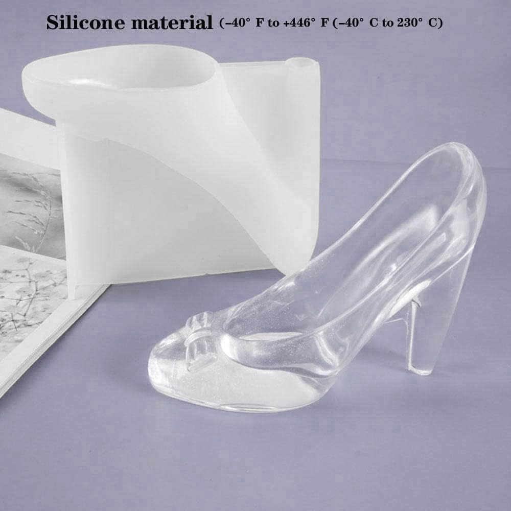 Moule En Silicone Pour Décoration De Gâteau En Forme De Chaussure à Talon Haut