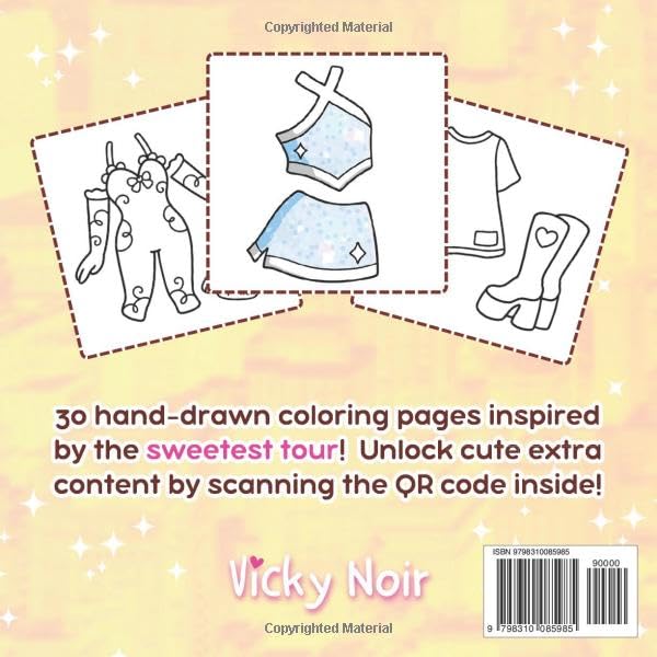 Bold N’ Sweet Coloring Book: Relax and Unwind with Playful and Cute Fashion Moments (Bold and Easy) - Image 2