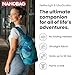 Nanobag Daypack - Ultralight 16L Foldable Travel & Hiking Backpack, Reusable, Packable, Collapsible Bag for Men & Women