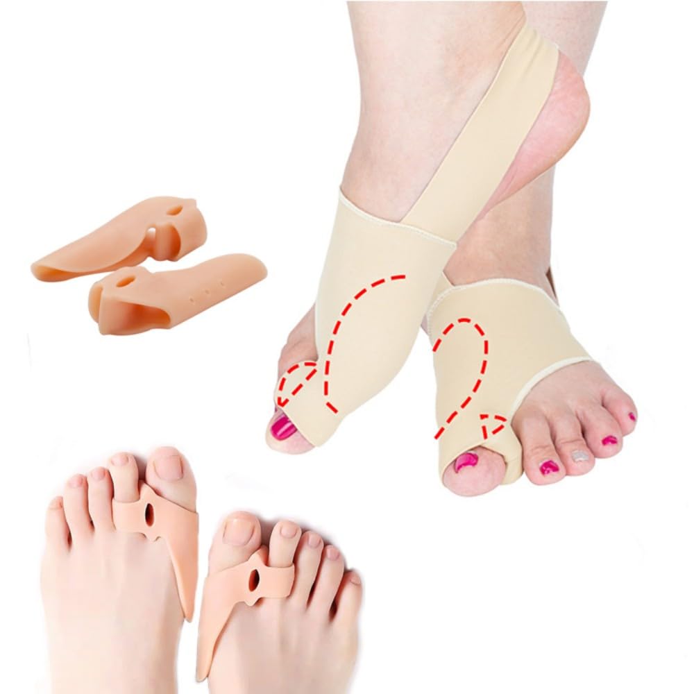 2 Pair Toe Separator for Women Bunion Corrector for Women Men Thumb Support for Pain Relief Toes Support Bunion Pads for Women (B0CHNWQ6QJ) Amazon Price History, Amazon Price Tracker