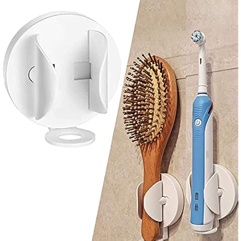 Electric Toothbrush Gravity Holder, Free Perforated Wall Mounted Toothbrush Seat Save Space Keep Dry Stop Mildew, Gravity Induction Adapts To A Variety Of Electric Toothbrushes 1Pcs Cover
