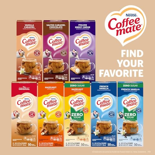 Nestle Coffee mate Liquid Coffee Creamer Singles, Original, 50 Ct Box - image 9