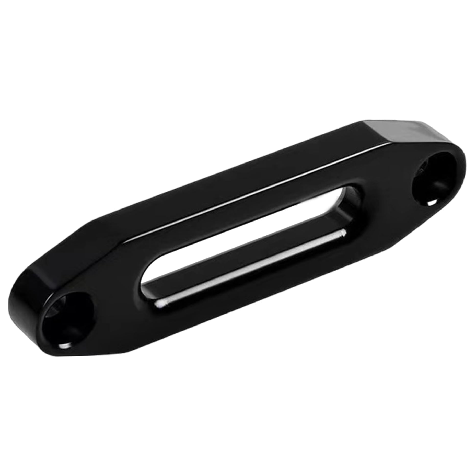 Winch Fairlead, Hawse Style Synthetic Winch Rope, Winch Rope for Automotive Anchor Cables Atv 3000-4000 Lb Winch, 4.88 Inch (124mm) Mount Smooth Atv Winch Synthetic Winch Rope Hawse Fairlead