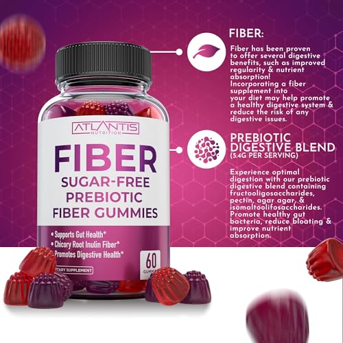 Atlantis Nutrition Sugar Free Fiber Gummies