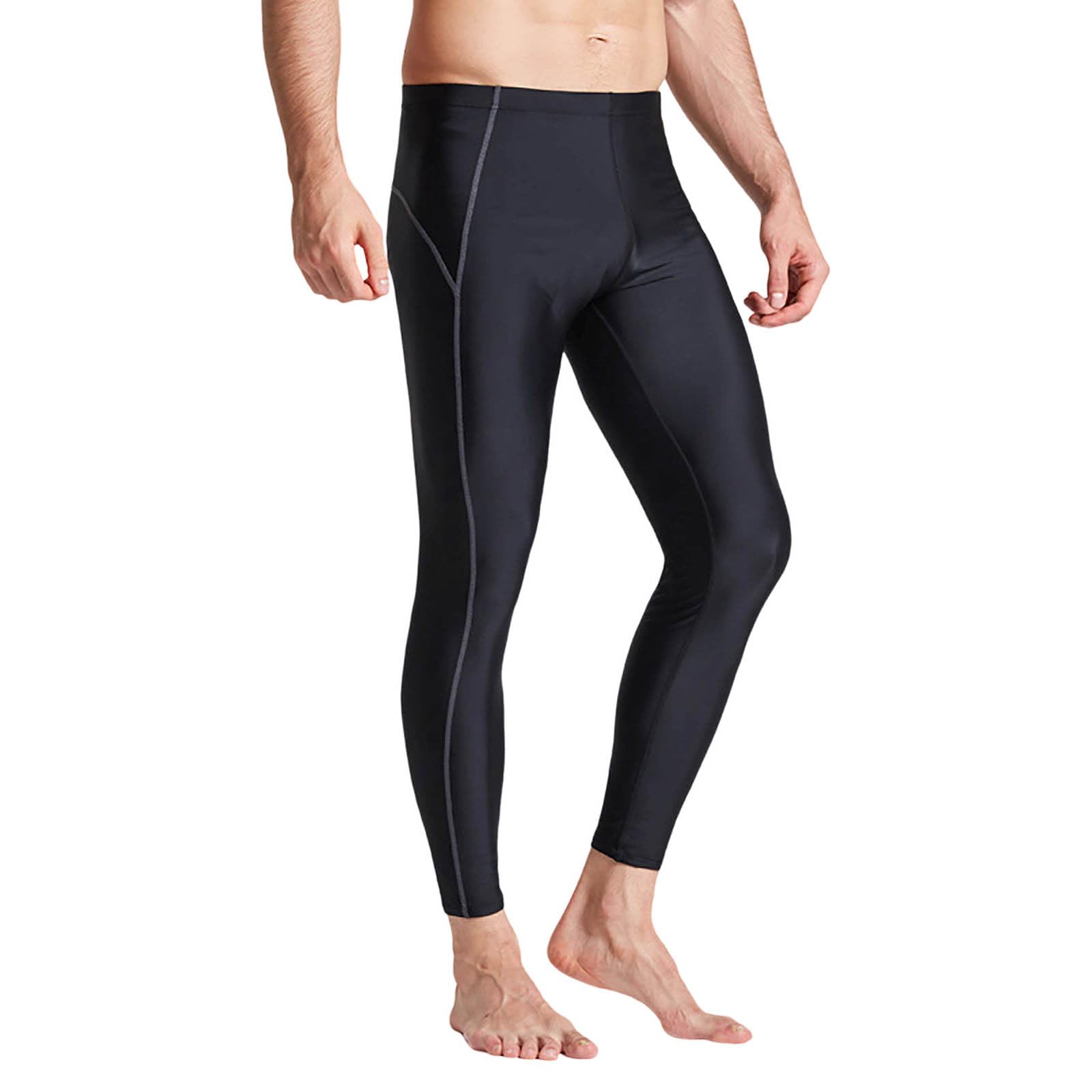 Bañador largo para hombre, snorkeling, buceo, protección UV, secado rápido, pantalones de surf, playa, natación, deportes acuáticos, leggings de neopreno, protección solar, pantalones