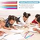 Andibro 6 Stück Bunt Transparent Lineal, Würfel Acryl Lineal Set 15 cm Farbverlaufslineale Leichtes Messwerkzeug für Schüler Erwachsene Schule Klassenzimmer Büro