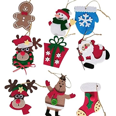 Christbaumschmuck aus Filz Weihnachtsbaumanhänger Weihnachtsdeko Filzanhänger Zum Aufhängen Von Weihnachtsschmuck Passend Cover