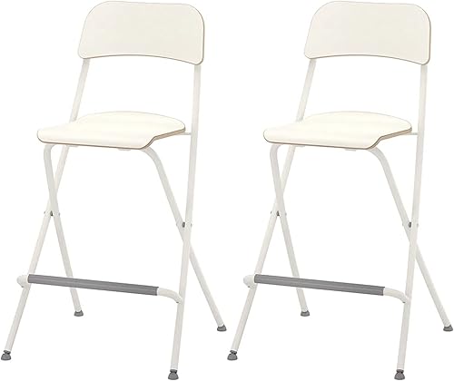 BeiLiHe Taburete de bar plegable, taburete de cocina de 330.7lbs, capacidad para superficie de asiento de madera, silla plegable con respaldo y