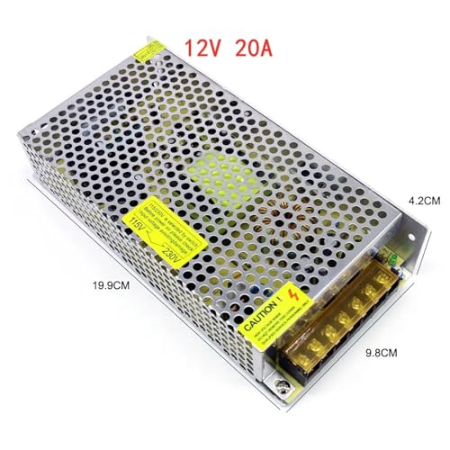 Alimentation de commutation 12V 20A pour ruban LED et imprimante 3D - 2