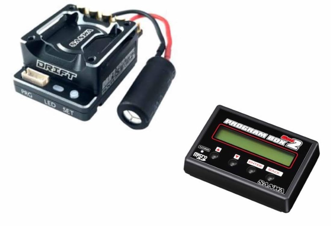 SV-DII DRIFT ESC / PROGRAM BOX セット [107A54444B]] Sanwa