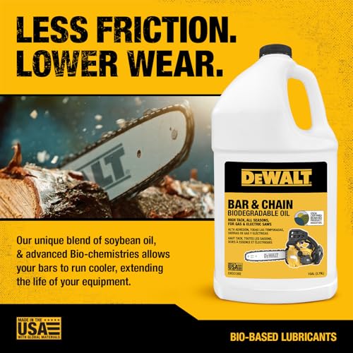 DEWALT Biodegradable Bar & Chain Oil