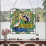 【Weit verbreitet】Tiffany-Buntglasscheiben sind vielseitig einsetzbar und können je nach Ausführung sowohl im Innen- als auch im Außenbereich verwendet werden. Sie sind ein wunderbares Geschenk für geliebte Menschen zu besonderen Anlässen wie Thanksgiving, Weihnachten, Jubiläen, Feiertagen oder zu jeder Jahreszeit. Diese schönen Tiffany-Fensterpaneele bringen einen hellen und fröhlichen Touch in ihr Leben.