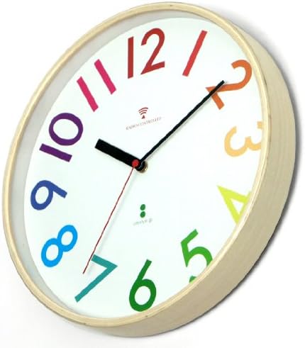 Amazon.co.jp: ottostyle.jp 電波掛け時計 掛時計 木製フレーム 