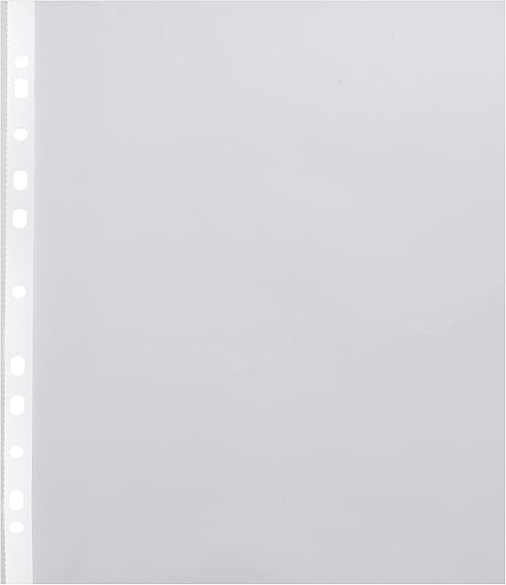 SUMMIT Punched Pockets A4, 100 Poly Pockets, Pack of 100