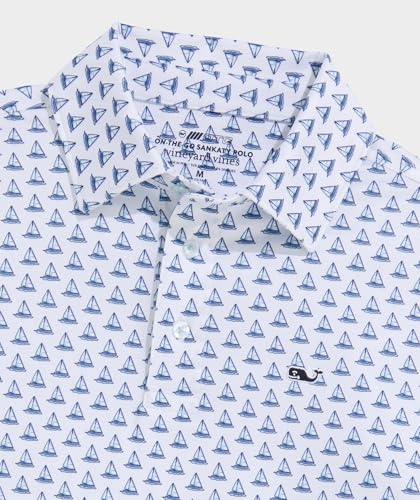 Image of Vineyard Vines Kids Printed Sankaty Polo (Toddler /Little Kids /Big Kids)