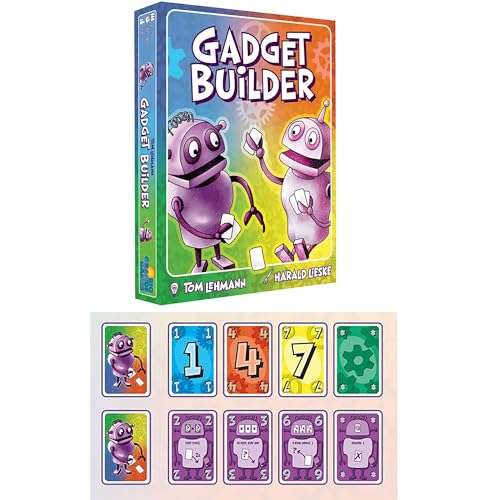 Image of Rio Grande Games Gadget Builder Strategy Card Game for 2-5 Players, Hand Management, Family Game Night, Ages 14+