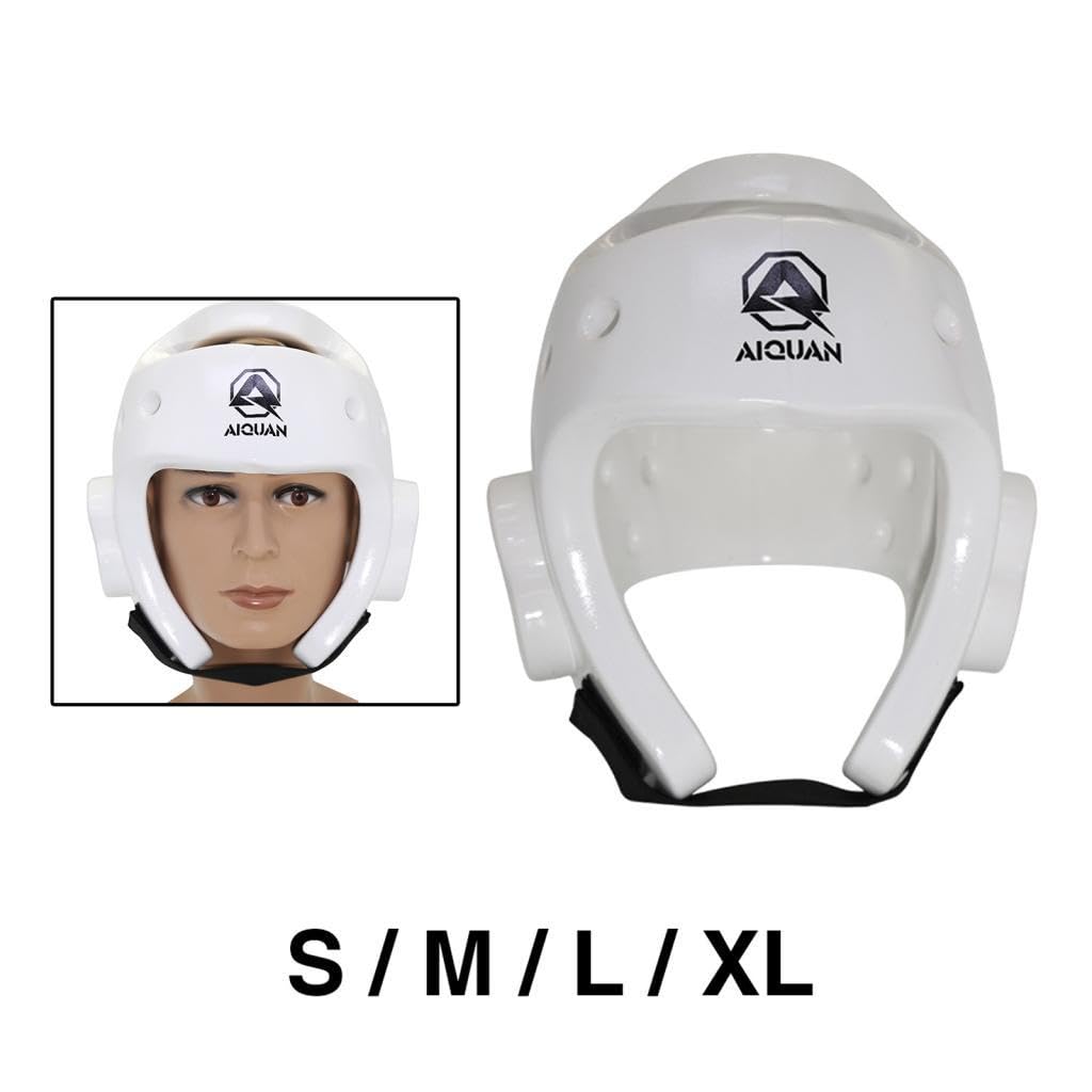 LOVIVER Casque de Casquette de Protection Chapeau de Sport Protecteur de Tête Casque de Karaté Protège-tête pour Sparring Taekwondo Entraînement Kickboxi