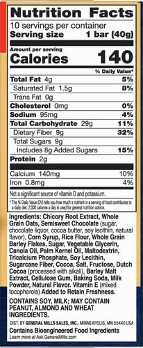 Fiber One DCS-3647 Chewy Bars, Oats & Chocolate thumb #13