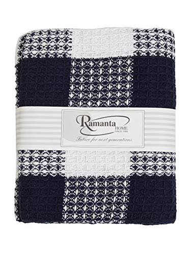 Ramanta Home Buffalo Plaid Cotton Throw Blanket #TOP26