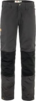 Fjallraven F86677030-55048/R Greenland Trail Trousers M Dark Grey-Black 48/R