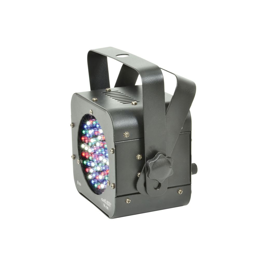 QTX Sl36 Effetto luce PAR LED DMX con microfono interno per pub bar negozi feste disco