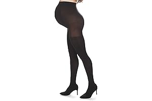 Women's Classic Black Maternity Tights