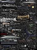 157844 Design - Science Fiction Space Ships Star War Decor Wall 32x24 Poster Print