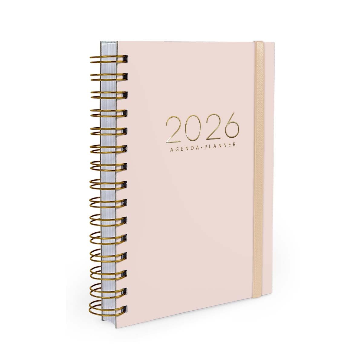 Agenda Planner Diária 2026 Minimalista Amarelo Manteiga : Amazon
