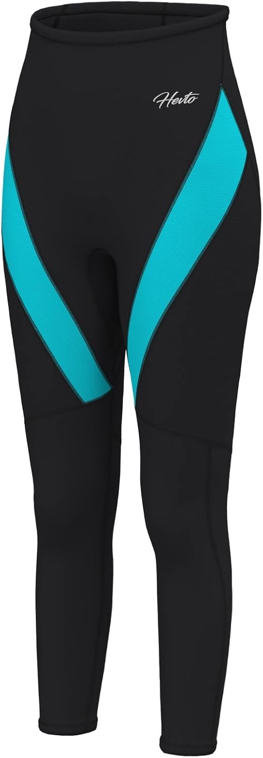 Hevto Wetsuits Pants Women 3mm Neoprene Surfing Suits Kayak SUP Wet Suit Keep Warm for Water Sports (Women Pants, XS) : Everything Else