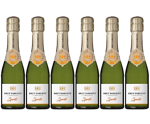Brut Dargent L'Orangerie Spritz - Servierfertiger Spritz hergestellt aus Sekt mit aromatischen Bitterlikör aus natürlichen Orangen- und Kräuteraromen (6 x 0,20 L)