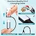 Travel Essentials Multi Charging Cable(2Pack, 5FT), 5 in 1 Charging Cables for Multiple Devices, Nylon Braided Universal Phone Charger Cord USB A/C to Type C/Micro USB/IP for iPhone16/15/14/Phone&Pad