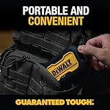 DEWALT Portable Charger, Power Bank, 10,000 mAh Battery Pack with USB-C Port for iPhone 16/16 Plus/16 Pro/16 Pro Max, iPhone 15 Series, iPhone 14/13, Samsung Galaxy