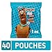 Kellogg's Scooby-Doo! Graham Cracker Snacks, Cinnamon, Made with Whole Grain, (1 Oz Bag), 40 Bags
